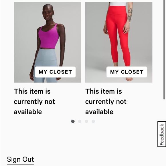 Lululemon align tank size 6 in Vivid plum - Picture 2 of 5